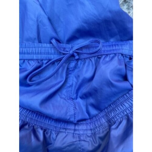 90s Y2K Ralph Lauren LRL Blue Track Pants Small S Windbreaker Zip Leg Blokecore - Picture 8 of 9